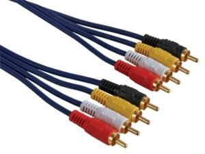 Audio Cable, 4*RCA - 4*RCA, 1.2m