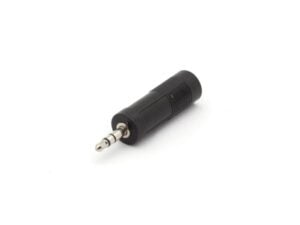 Female 6.35mm Stereo Jack - Male 3.5mm Stereo Jack