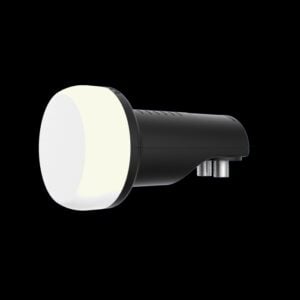 Single Straight-feed 40mm LNB with embeded DiSEqC