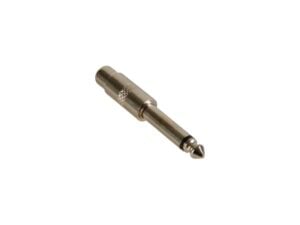 RCA Female - Jack 6.35mm Male Mono, Nickel adapter