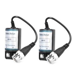 1 Pair Video Balun Transceiver for CCTV Cameras