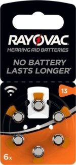 PR48/13A - zinc-air hearing aid cell, 1.4 V