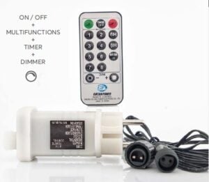 EUROLAMP DIY String Light Transformer with Remote Control MAX 1500 LED