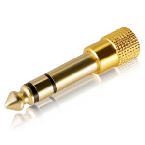 6.35mm Male to 3.5mm Stereo Jack Adaptor