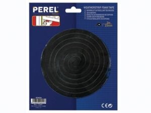 Weatherstrip Foam Tape - 15 mm x 2 m - BLACK