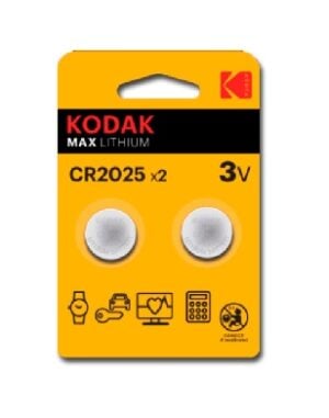 Kodak ULTRA lithium CR2025 battery (2pcs)