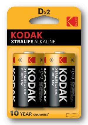 Kodak MAX Alkaline D / LR20 1.5V (2pcs/bl)