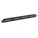 PATCH PANEL 19'' 24PORT Cat6 PCB TYPE