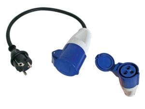 Adapter cable Schuko Plug to CEE Socket
