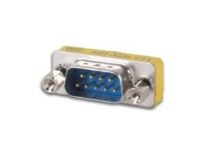Ultra flat Gender Changer D9 Male - D9 Male
