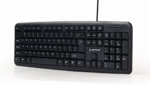 Standard keyboard, USB, US layout, black