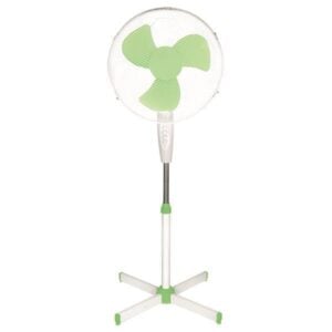 EUROLAMP STAND FAN GREEN-WHITE Φ40 60W