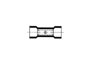 Butt Disconnector, Blue 10pcs/Blister
