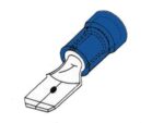 Male Disconnector, 4.8mm, Blue 10pcs/Blister
