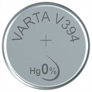 SR45 (V394) silver oxide-zinc button cell, 1.55 V