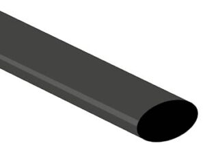 SHRINKABLE TUBE 12.7mm - BLACK