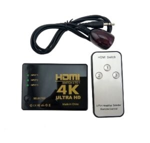 HDMI 3x1 Switch with IR Remote Control
