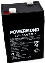 6V 4,5AH Rechargeable Lead Battery