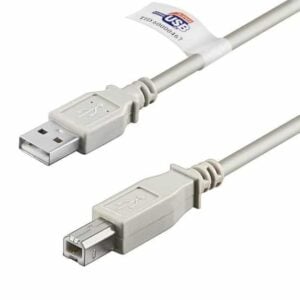 USB 2.0 male (type A) > USB 2.0 male (type B) Grey (5m)