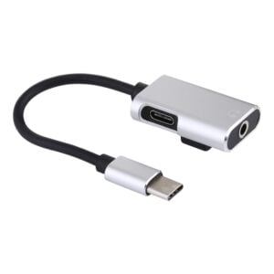 Type-C to Type-C 3.5mm Jack - Charge Audio Adapter Cable 3A