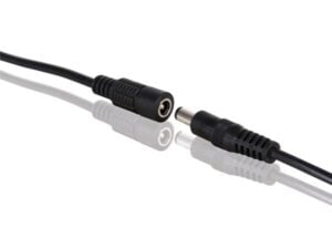 DC Plug Connector with Cable (Male-Female)