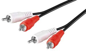 Stereo RCA cable 2x RCA - shielded - 10 m