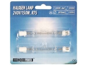 Halogen Lamp 150W/230V, R7S, 78mm