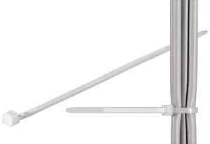 Cable ties, 380mm x 7.7mm White (100pcs.)