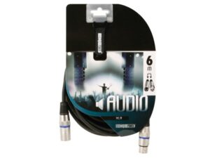 Professional XLR Cable, XLR Male to XLR Female (6m)
