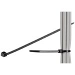 Cable ties, 100mm x 2.5mm black (100pcs.)