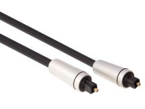 Optical Cable - Toslink Plug to Toslink Plug, Professional, 2.50m
