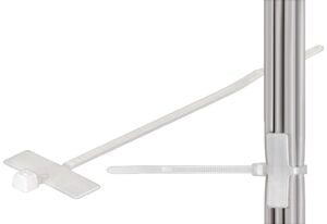 Marking Ties 100 x 2.5mm, white (100pcs.)