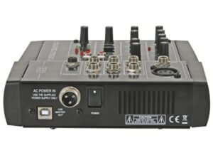 5 Channel Mixing Panel + USB 2.0 IN/OUT