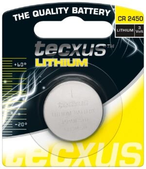 CR2450, 3V - Lithium