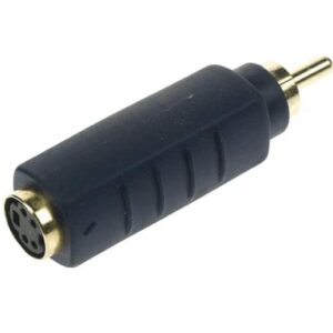 Coupler- SVHS Female to RCA Male