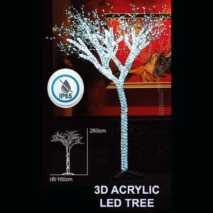 3D ACRYLIC LED TREE