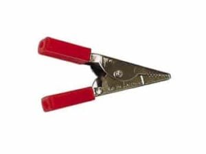 Alligator clip 50mm, Red