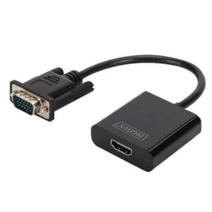 VGA M. to HDMI F. Converter + Audio 15CM