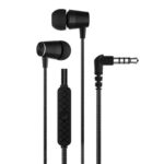 Devia Kintone Series Metal Earphone - Black