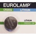 EUROLAMP CR2032 3V Battery