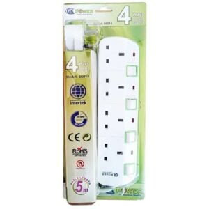 4-Way Extension, 5M Cable