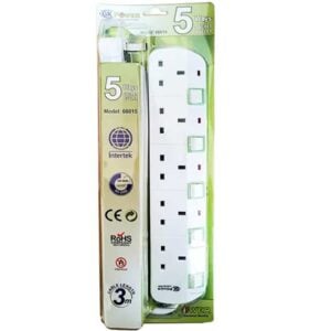 5-Way Extension, 3M Cable