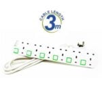 6-Way Extension, 3M Cable