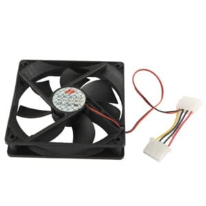 Cooling Fan 12V 120mm 4-pin with Dual Connectors