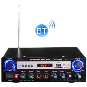 Bluetooth HiFi Stereo Audio Amplifier with Remote Controller