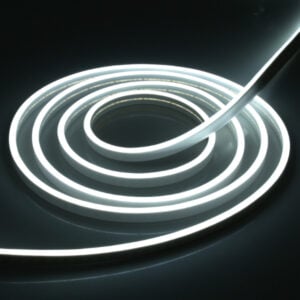 Neon LED Strip Light 12V 5m IP65 - White