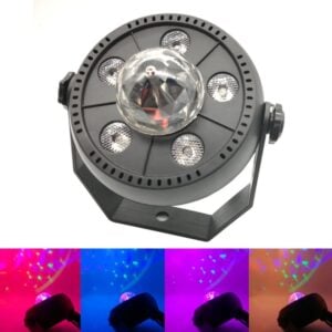 LED PAR Light 11W 5 LED Rotating Colorful  Magic Ball