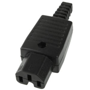 3 Prong Female AC Wall Power Socket Plug