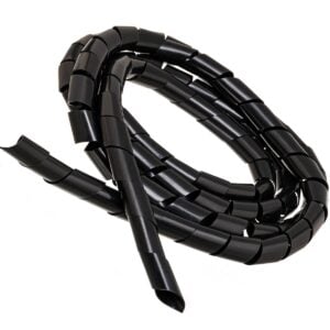 Spiral Wrapping Band 10m 15.0mm Black CHS