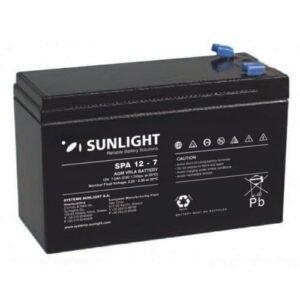 SUNLIGHT Lead acid battery 12V, 7Ah
